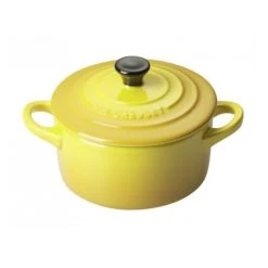 Mini Cocotte Ronde Céramique Soleil 10 Cm 0.25 L Le Creuset
