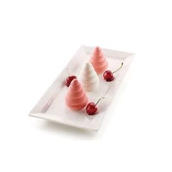 Mini Moule Silicone 6 Cônes Soffice Incanto Silikomart 3D Design