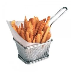 TELLIER Mini Panier à Frites Inox 1 Portion