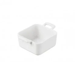 Mini Ramequin Carré Blanc 7x7 Cm Belle Cuisine Revol
