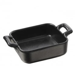 Mini Ramequin Carré Noir 7x7 Cm Belle Cuisine Revol