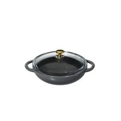 Mini Wok En Fonte 18 Cm Caviar Chasseur