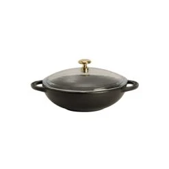 Mini Wok En Fonte 18 Cm Noir Mat Chasseur