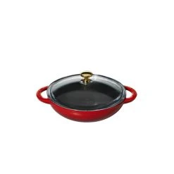 Mini Wok En Fonte 18 Cm Rubis Chasseur