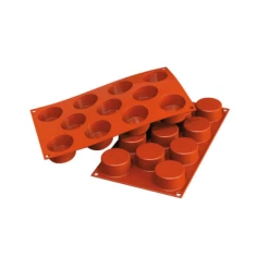 MALLARD FERRIERE Moule 11 Cylindres En Silicone