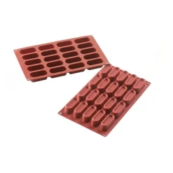 MALLARD FERRIERE Moule 20 Ovales Avec Bords En Silicone