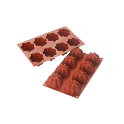 MALLARD FERRIERE Moule 8 Charlottes En Silicone