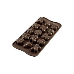 Moule à Chocolat 15 Sujets Spring Life Easy Choc - Silicone Spécial Chocolat
