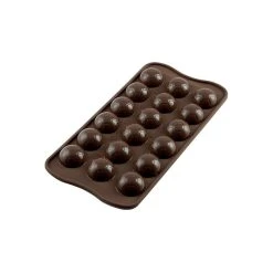 Moule à Chocolat 18 Ballons De Foot Easy Choc - Silicone Spécial Chocolat
