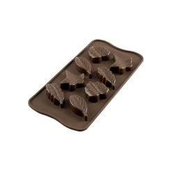 Moule à Chocolat 8 Feuilles Easy Choc - Silicone Spécial Chocolat