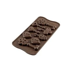 Moule à Chocolat Clés Et Cadenas Easy Choc - Silicone Spécial Chocolat