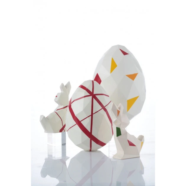 Moule à Chocolat Oeuf Origami 18 Cm Barry – Image 2