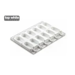 Moule à Glace Silicone 12 Esquimaux Avec Bâtonnets SilikoMart