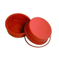 Moule à Manqué Haut En Silicone Ø180xH.65 Mm Silikomart