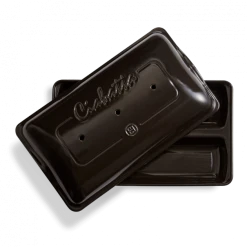 Moule à Pain Ciabatta En Céramique 39 Cm Fusain Emile Henry