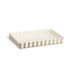 Moule à Tarte Rectangulaire En Céramique 33,5 X 24 Cm Argile Emile Henry