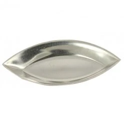 MALLARD FERRIERE Moule Barquette Lisse Fer Blanc 9 Cm (x12)