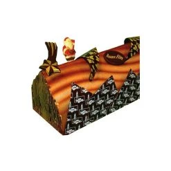 MALLARD FERRIERE Moule Bûche Triangle Marbré (x12)