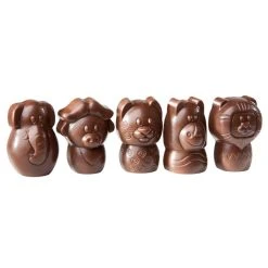 Moule Chocolat Animaux Savane 38,5 Mm (x15) Chocolate World