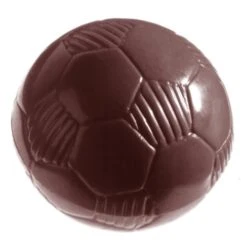 Moule Chocolat Ballon De Foot Ø 3 Cm X H 1,5 Cm (x24) Chocolate World