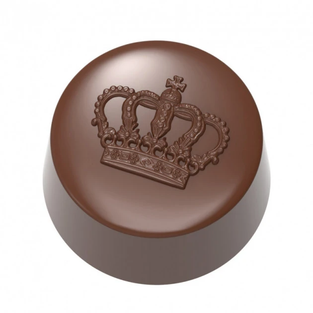 Moule Chocolat Bonbon Couronne Ă3 Cm (x21) Chocolate World