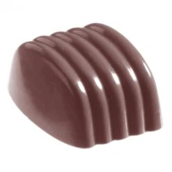 Moule Chocolat Bonbon Strié (x24) Chocolate World