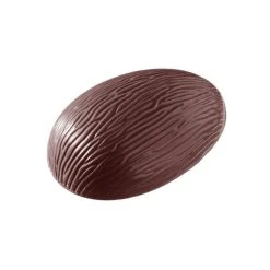 Moule Chocolat Oeuf Rayé 11,8 Cm (x3) Chocolate World