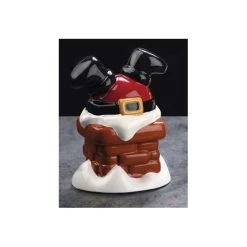 Moule Chocolat Père Noël Cheminée Ø 12,5 Cm X H 17 Cm (x2) Pavoni