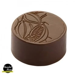 Moule Chocolat Praline Ronde Fève 2,8 X 1,3 Cm (x24) Chocolat Form