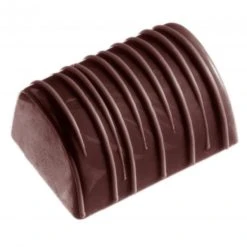 Moule Chocolat Rectangle Strié (x32) Chocolate World
