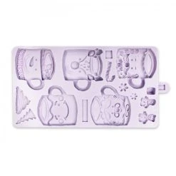 Moule En Silicone 5 Tasses Festives De Noël Karen Davies