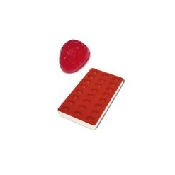 Moule Pâte De Fruit Fraise 24 Empreintes 10ml SilikoMart Professional