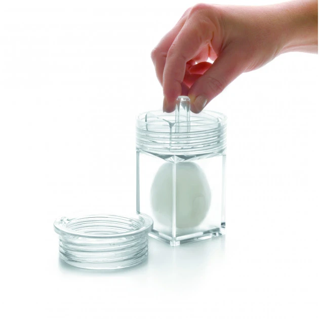 Moule Plastique Oeuf Carré 9 X 7 Cm Ibili – Image 2