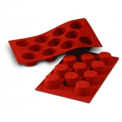 Moule Silicone Muffins 5,1 Cm X H 2,8 Cm (x11) Silikomart