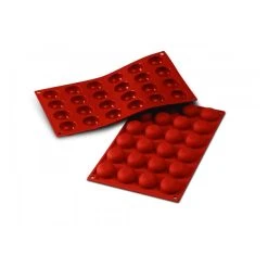 Moule Silicone Pomponnette 3,4 Cm X H 1,6 Cm (x24) Silikomart