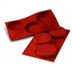 Moule Silicone 3 Florentins 10,3 Cm X H 2 Cm Silikomart