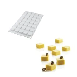 Moule Silicone 35 Carré 5ml SilikoMart Professional