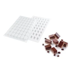 Moule Silicone 56 Micro Rectangles 5ml SilikoMart Professional