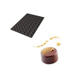 Moule Silicone 60 Muffins Ø4 X H2 Cm 25ml SilikoMart Professional