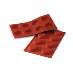 Moule Silicone 8 Tartelettes 6 Cm X H 1,7 Cm Silikomart