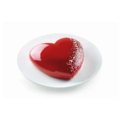 Moule Silicone Batticuore 20,5 X 19,8 Cm Silikomart 3D Design