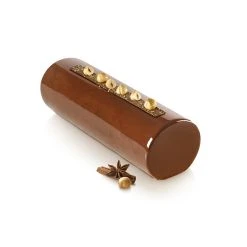 Moule Silicone Bûche Elégance Ø7,5 Cm X 25 Cm Silikomart Professional