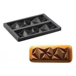 Moule Silicone Décor Iceberg 21 X 7 Cm X H 1,4 Cm (x2) Pavoni