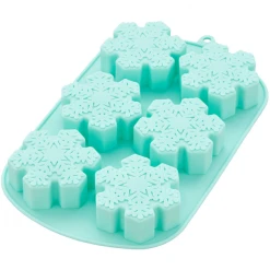 Moule Silicone Flocon De Neige 6 Empreintes Wilton
