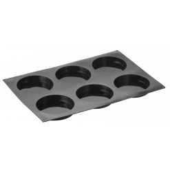 Moule Silicone Insert Rond Disco Ø 16 Cm X H 3 Cm (x6) Pavoflex
