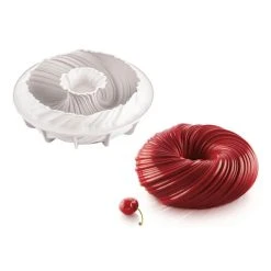 Moule Silicone Intreccio Ø 18 Cm X H 6 Cm Silikomart Professional