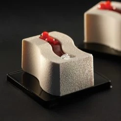 Moule Silicone Rectangle Vague 8 X 4,5 Cm X H 4 Cm (x25) Pavoflex