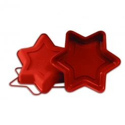 Silikomart Moule Souple Professionnel Forme Etoile 6 Branches En Silicone Ø 26 Cm H 4 Cm