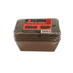 GATODECO Moules De Cuisson Spécial Mini-Cakes Gatodéco (x4)