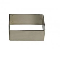 Nonnette Rectangle Inox 12 X 3 Cm X H 3 Cm Gobel